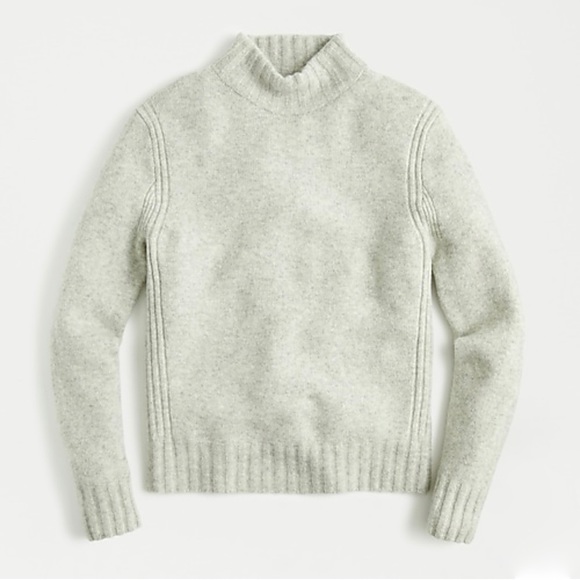 J. Crew Mockneck Sweater in Supersoft Yarn - Picture 6 of 7
